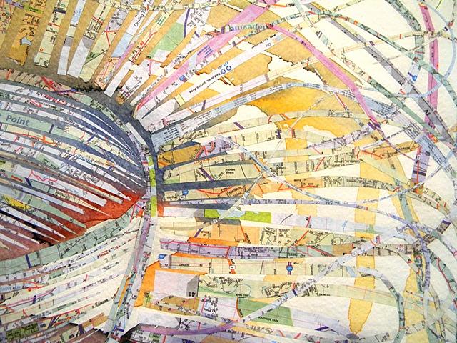 Paper Bowl - Atlanta (detail)