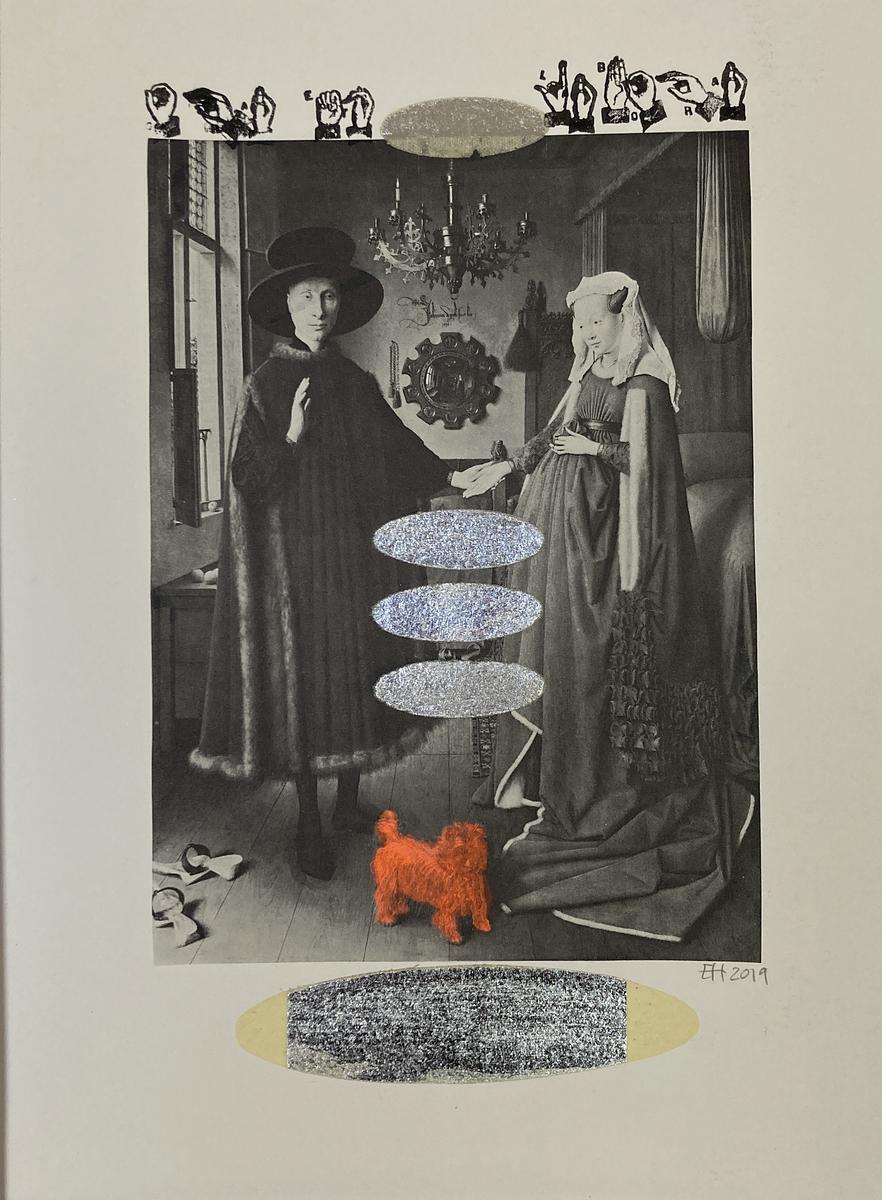 Ora et Labora(van Eyck - The Arnolfini Wedding. 1434) Prayer and work; Arnolfini Wedding; fidelity; symmetry; alive and dead together in art; wealthy and holy