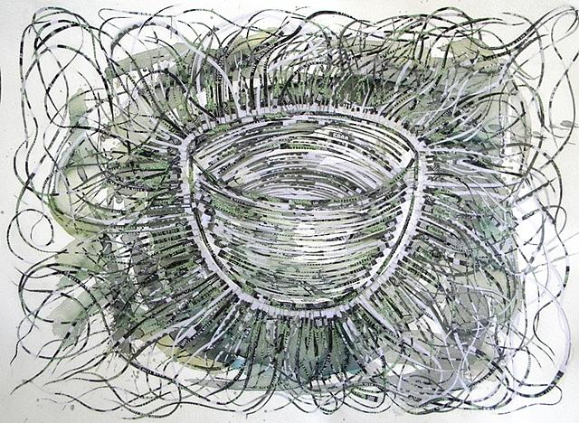 Paper Bowl - Hell's Banknotes