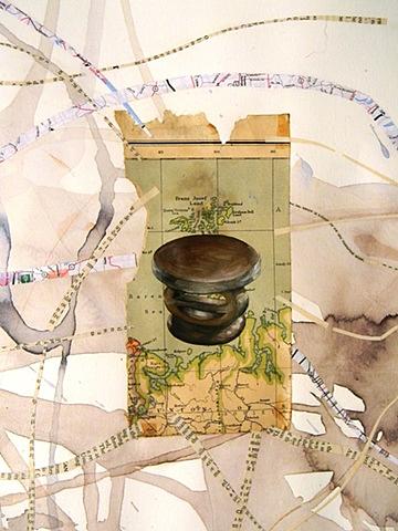 Rhumbless Passage (detail)